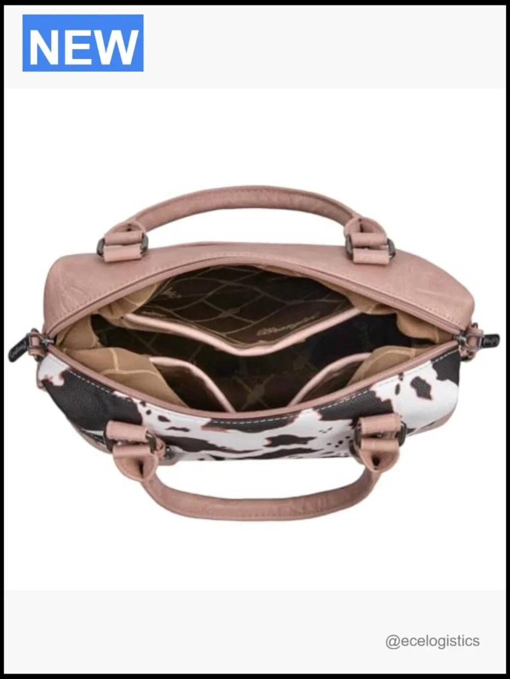 Western Barrel Satchel Hobo Shoulder Bag with Detachable Strap